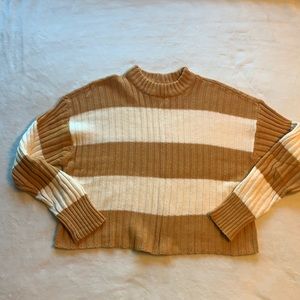 American Eagle cropped knit sweater women’s small